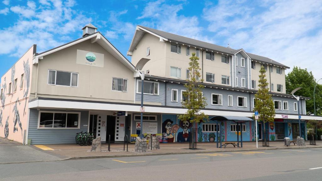 Budova, kde se hostel nachází