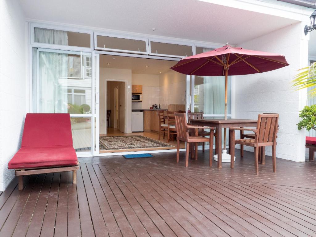 Posezení v ubytování Commodores Lodge