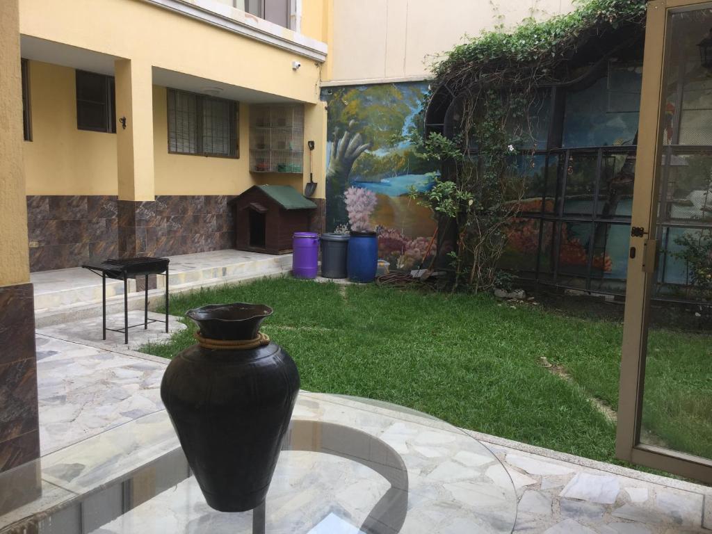 Zahrada ubytování Casa Castillo Cali