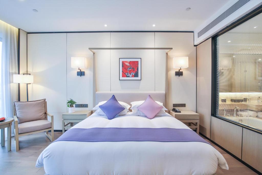 SSAW Boutique Hotel Wenzhou Jiushan Lake - Chambre Double Deluxe Avec Douche
