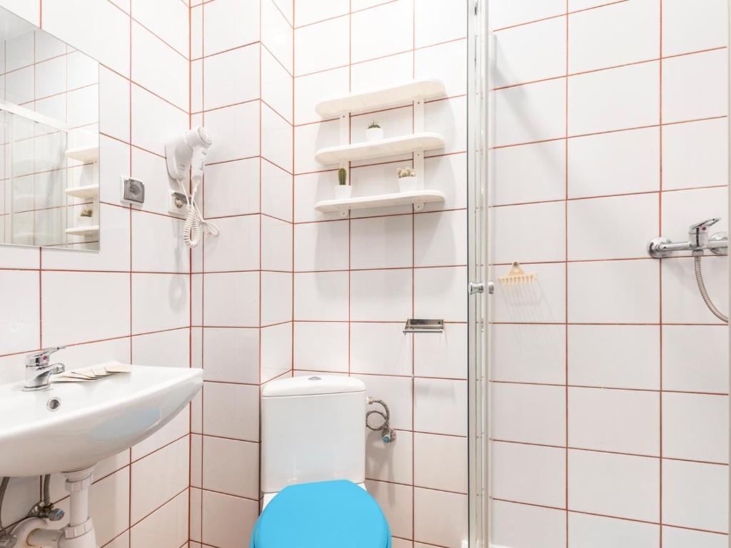 Koupelna v ubytování Luxhostel24 Warsaw