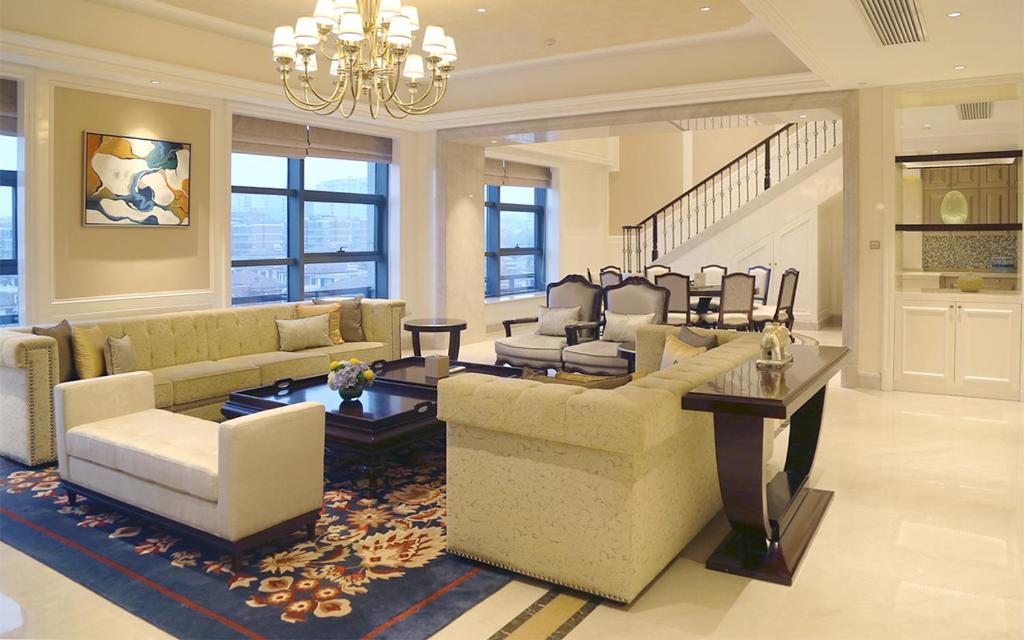 Posezení v ubytování Wyndham Grand Xi'an Residence