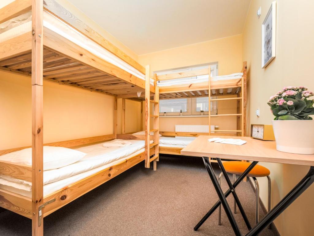 Postel nebo postele na pokoji v ubytování Luxhostel24 Warsaw