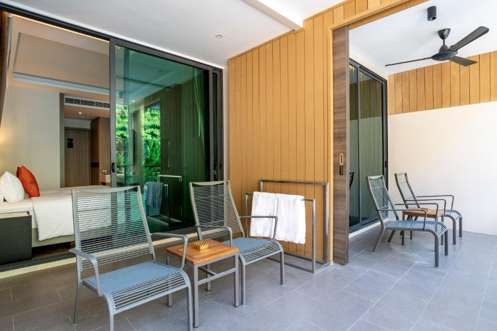 Posezení v ubytování SKYVIEW Resort Phuket Patong Beach