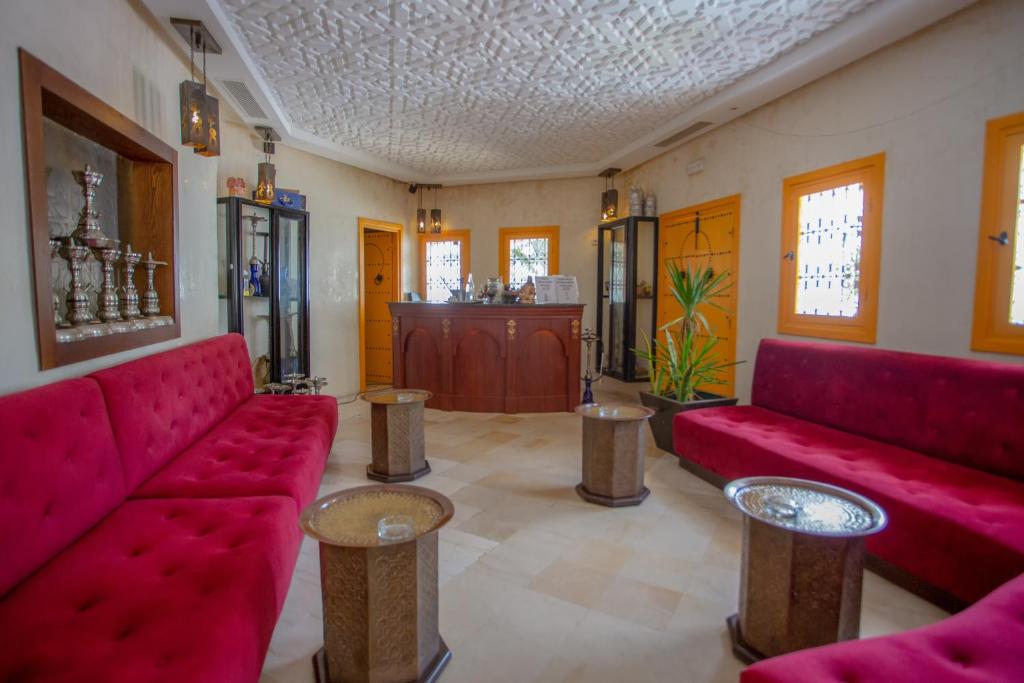 Posezení v ubytování Fiesta Beach Djerba
