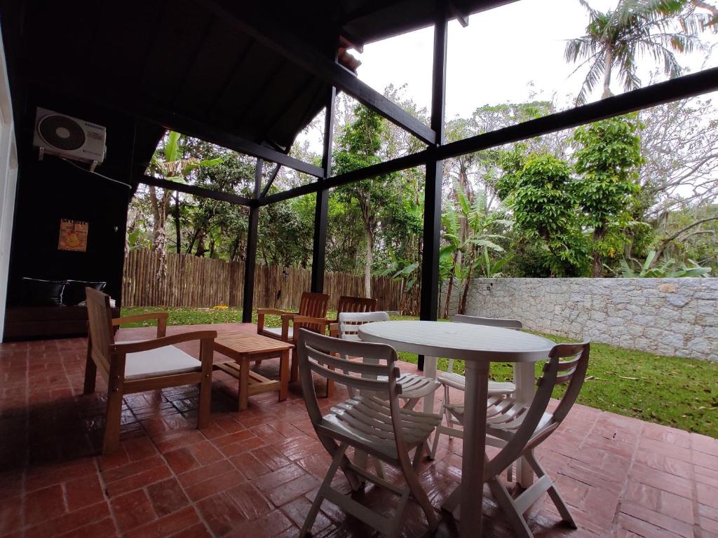  Recanto para relaxar com a natureza e os pássaros