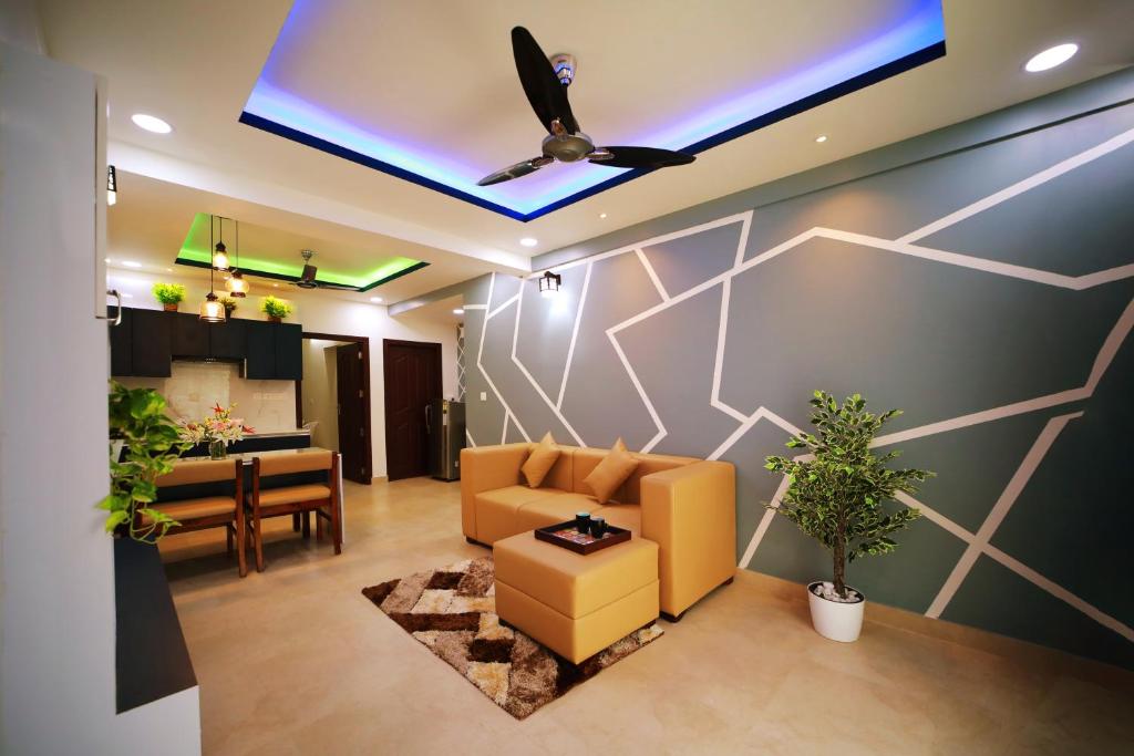 Posezení v ubytování Green Royale Living Spaces - Luxury Serviced Apartments