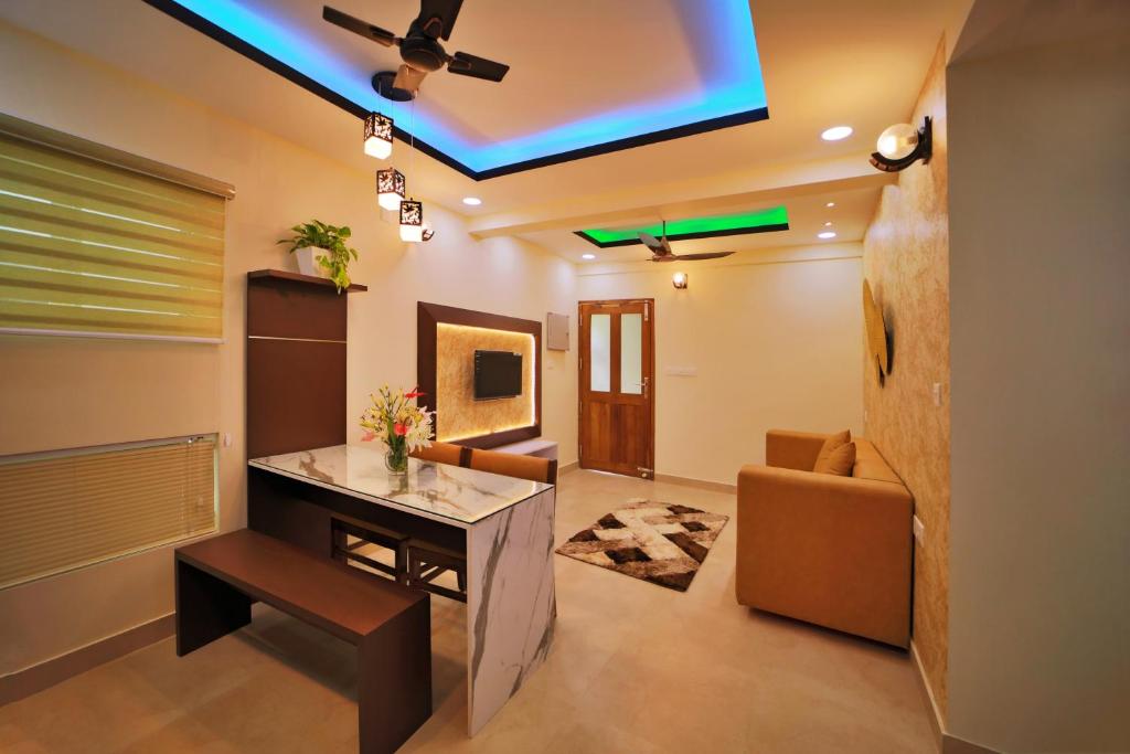 Posezení v ubytování Green Royale Living Spaces - Luxury Serviced Apartments