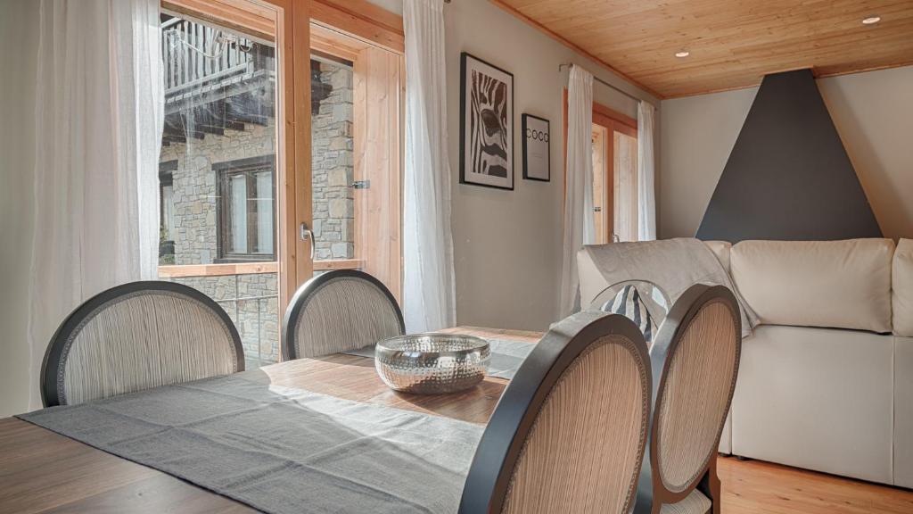 Posezení v ubytování Saplan Real Estate SARRAERA