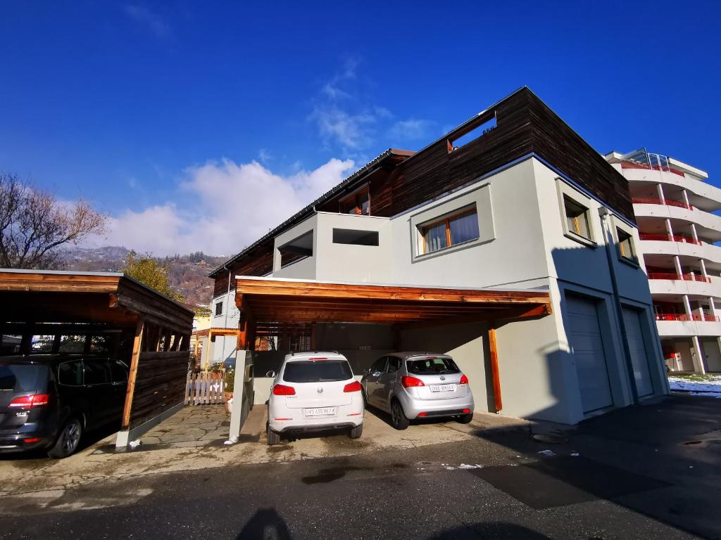 Budova, kde se apartmán nachází