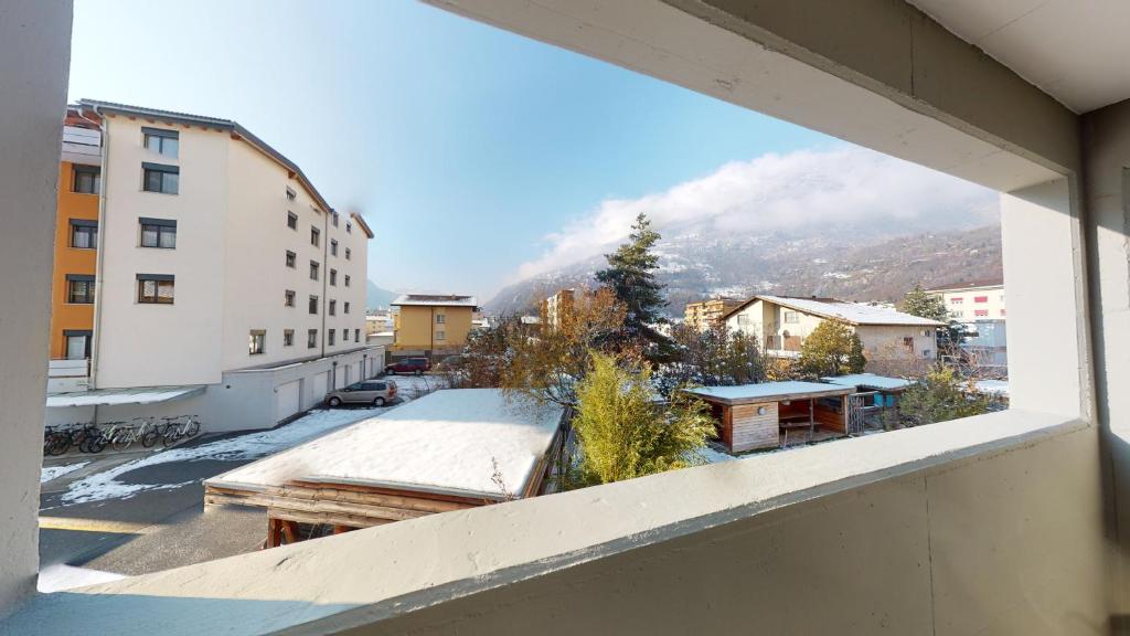 Nespecifikovaný výhled na hory nebo výhled na hory při pohledu z apartmánu