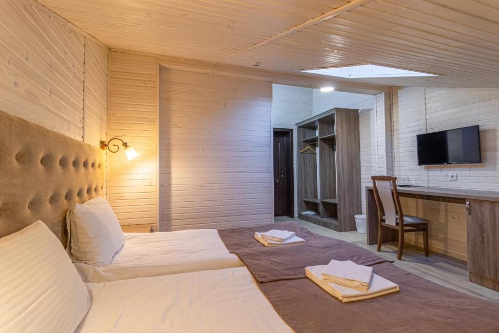Gold Palace Wellness & Spa - Presupuesto De Doble O Gemela En ático