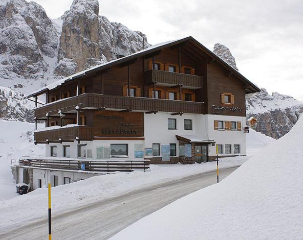 Rifugio Frara semasa musim sejuk