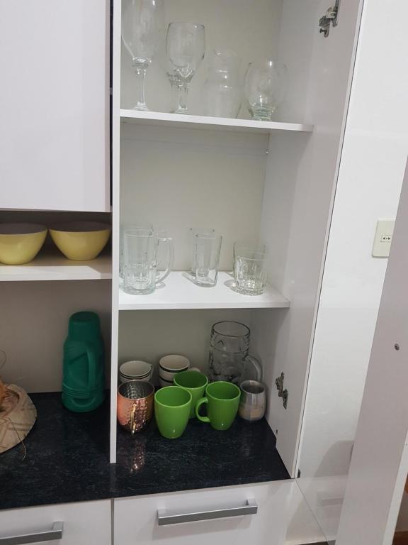 Kuchyň nebo kuchyňský kout v ubytování Casa Naranja
