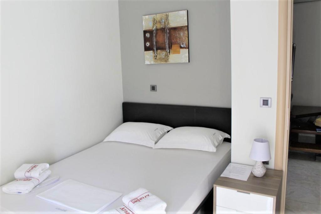 Postel nebo postele na pokoji v ubytování Casa Ariadne