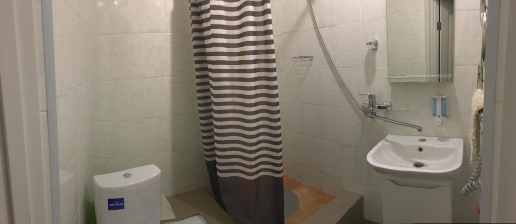 Koupelna v ubytování Mini-Hotel Serpanok