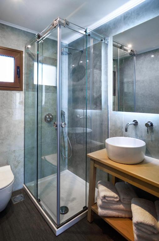 Kúpeľňa v ubytovaní Assano Seafront Luxury