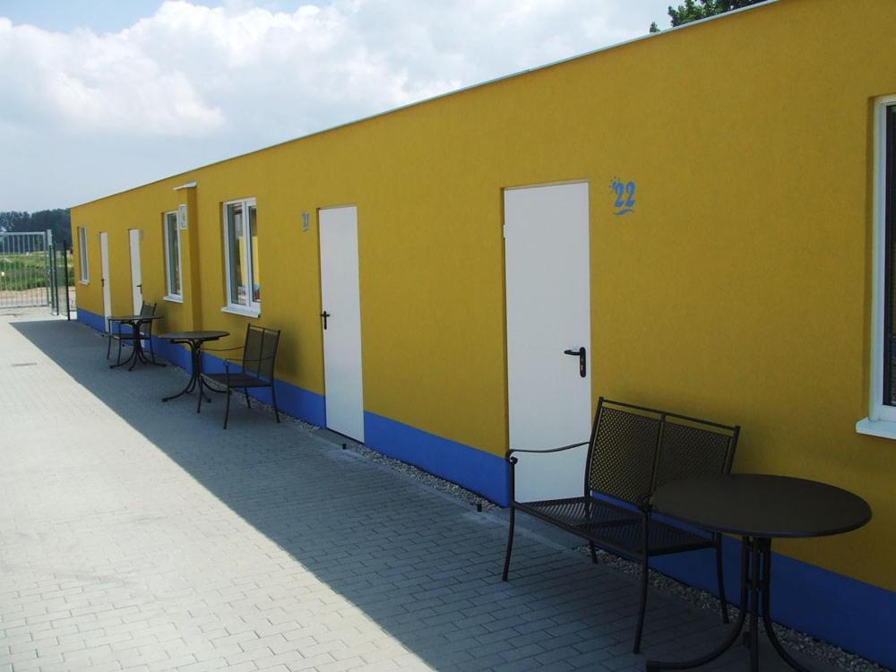 Balkón nebo terasa v ubytování AUTO-AQUA-CYCLOCAMP OSTROŽSKÁ NOVÁ VES