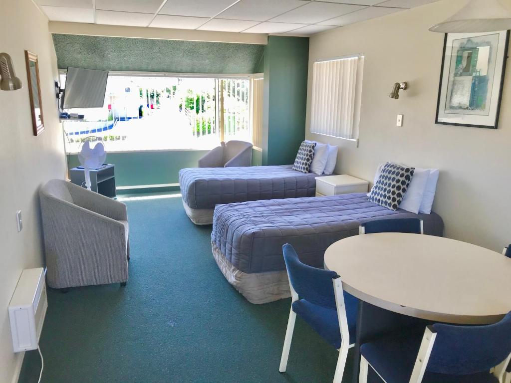Posezení v ubytování Tui Oaks Motel