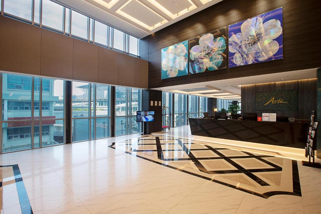 Vstupní hala nebo recepce v ubytování ASTI Hotel Busan Station