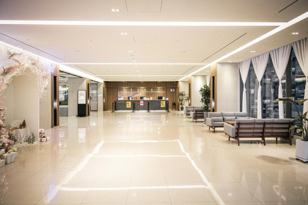 Vstupní hala nebo recepce v ubytování The N Resort Hotel&Spa YangYang