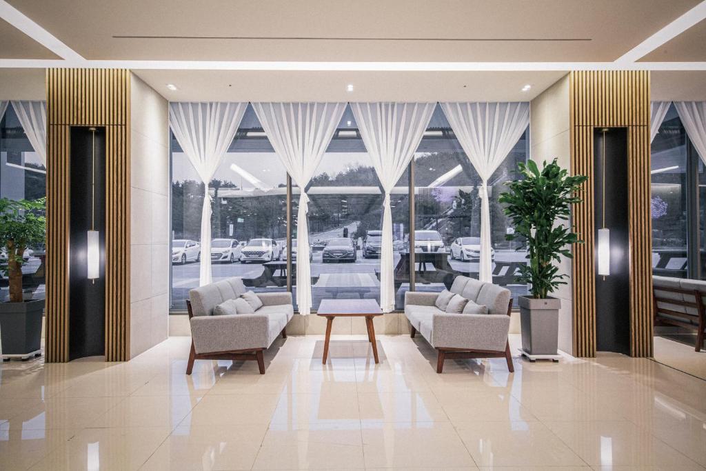 Posezení v ubytování The N Resort Hotel&Spa YangYang