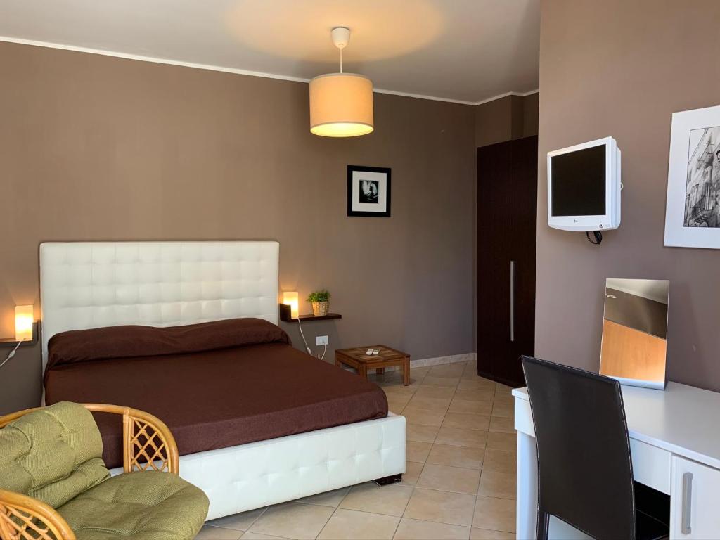 TV a/nebo společenská místnost v ubytování MyBed B&B