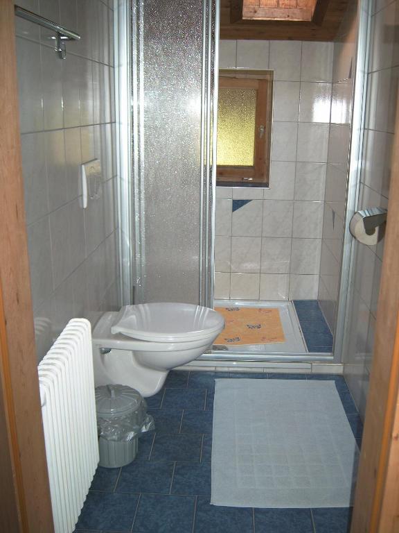 Koupelna v ubytování Haus Holaus Helga