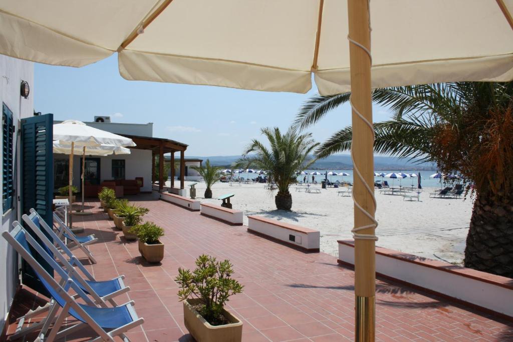 Een strand bij of vlak bij het hotel