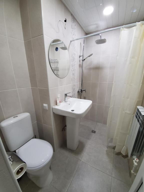 Koupelna v ubytování Central Guesthouse Gyumri