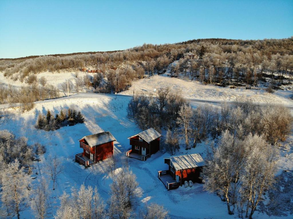 Fjâllnäs Camping & Lodges зимой