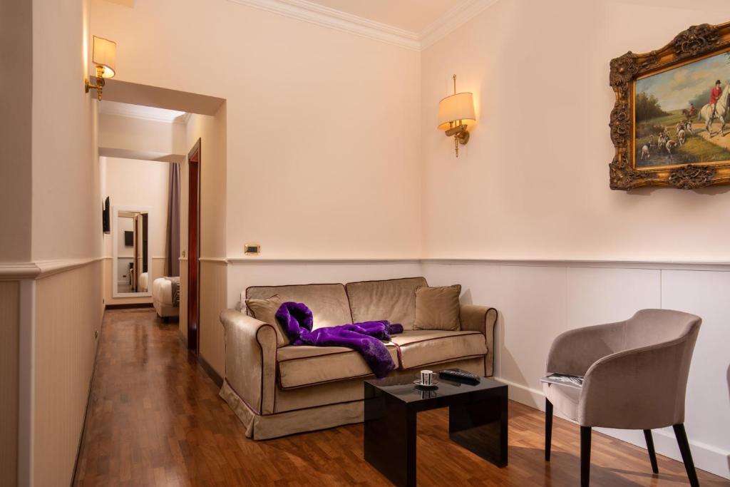 Posezení v ubytování Hotel Del Corso
