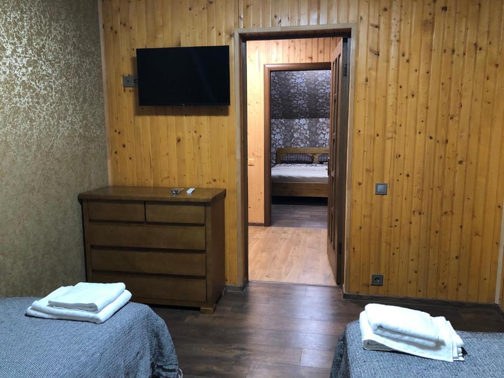 Postel nebo postele na pokoji v ubytování Mountain Residence