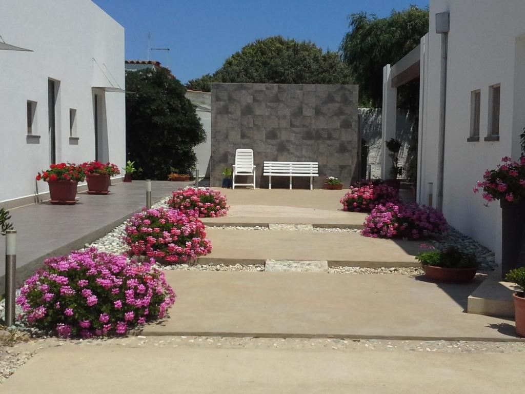Zahrada ubytování B&B Torrefano