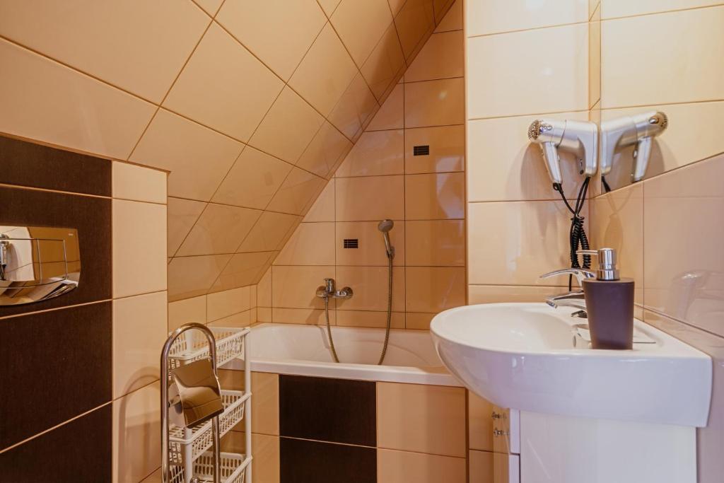 Kúpeľňa v ubytovaní Villa Nawrot