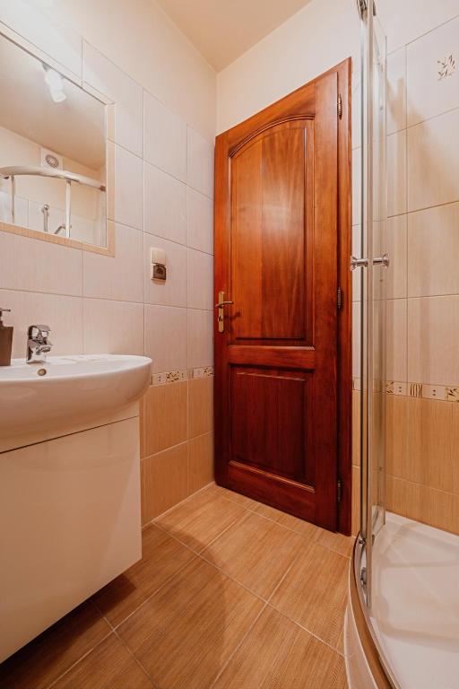 Kúpeľňa v ubytovaní Villa Nawrot