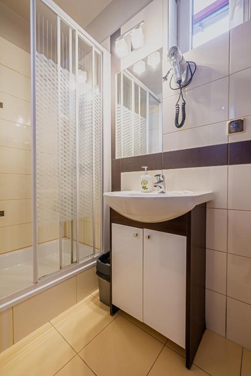 Kúpeľňa v ubytovaní Villa Nawrot
