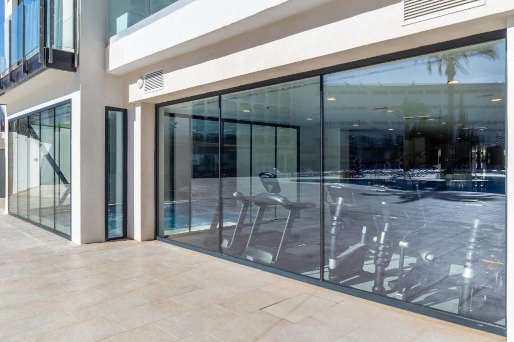 Uma varanda ou terraço em Hotel Samos