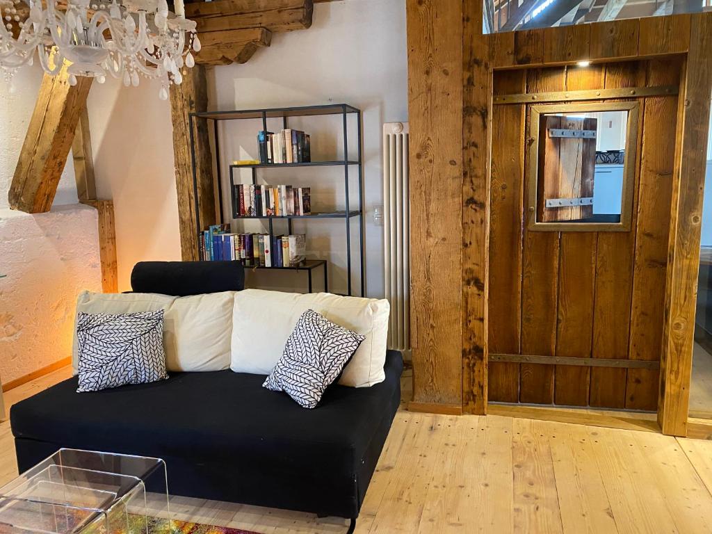 Posezení v ubytování Private Luxury Chalet