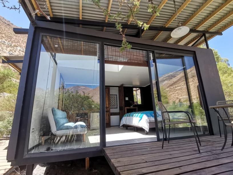 Reset Elqui - Chambre Roi Avec Vue Sur La Montagne