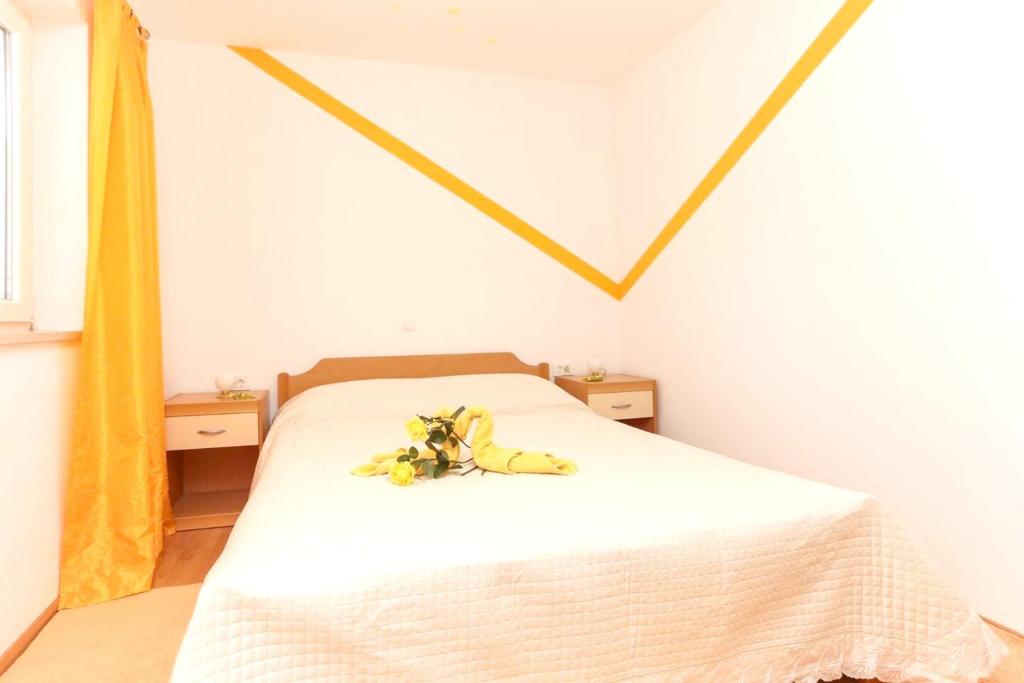 Posteľ alebo postele v izbe v ubytovaní Elegant Apartment in Dubrovnik with 40 m² Terrace