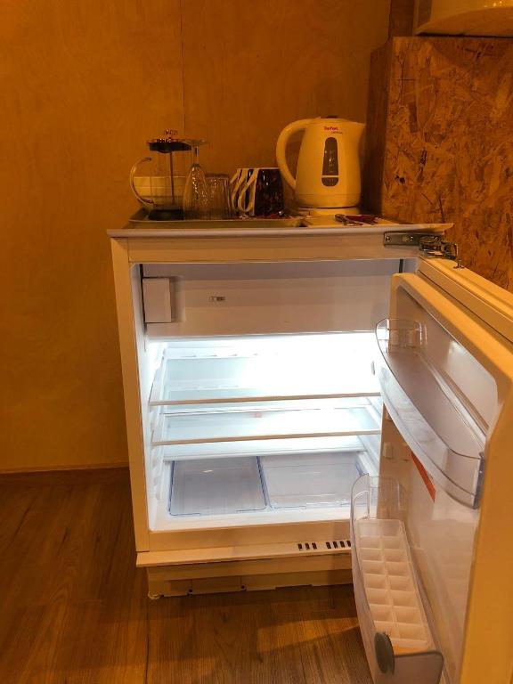 Kuchyň nebo kuchyňský kout v ubytování Nõmme Apartments