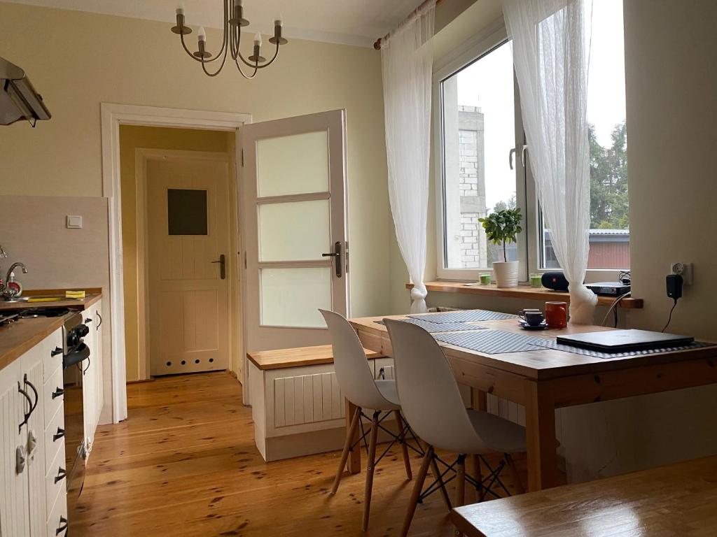 Kuchyň nebo kuchyňský kout v ubytování Hostel Czecha