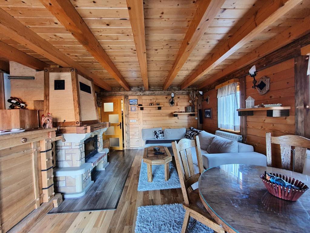 Posezení v ubytování Vila Dizdarevic Kopaonik