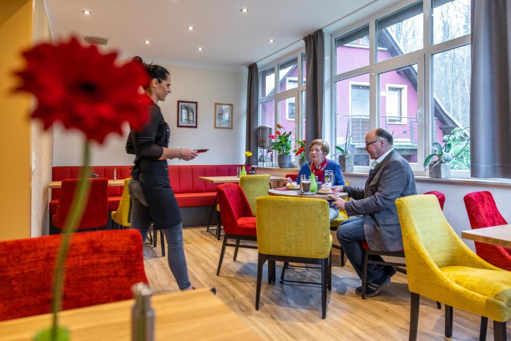 Hosté ubytování Pension & Café Abendröte