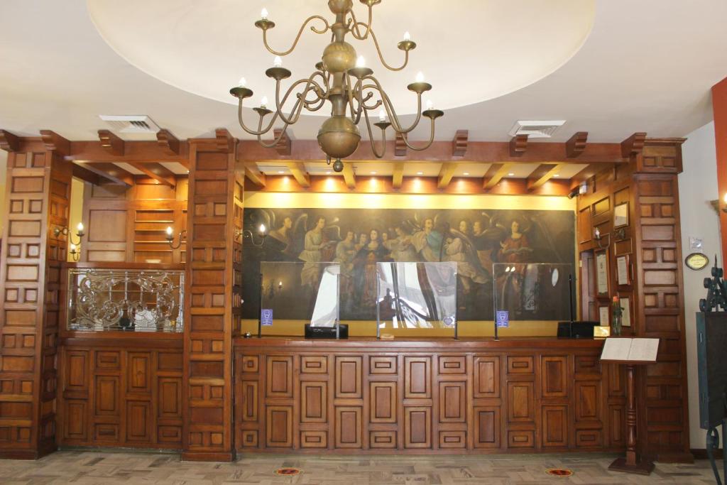 Vstupní hala nebo recepce v ubytování Hotel de Mendoza