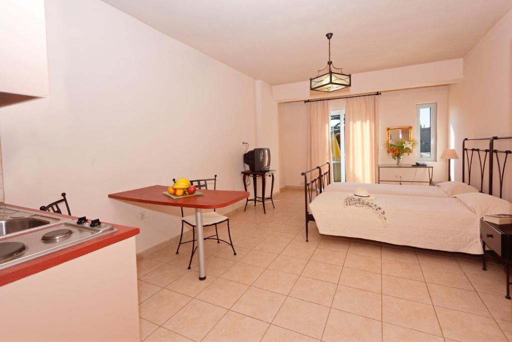 Beach Lambrinos Suites - Appartement Familial D'une Chambre (2 Adultes + 2 Enfants)
