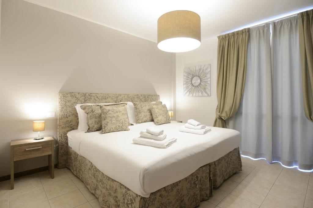 Casa Ercoli MONTEPULCIANO tesisinde bir odada yatak veya yataklar