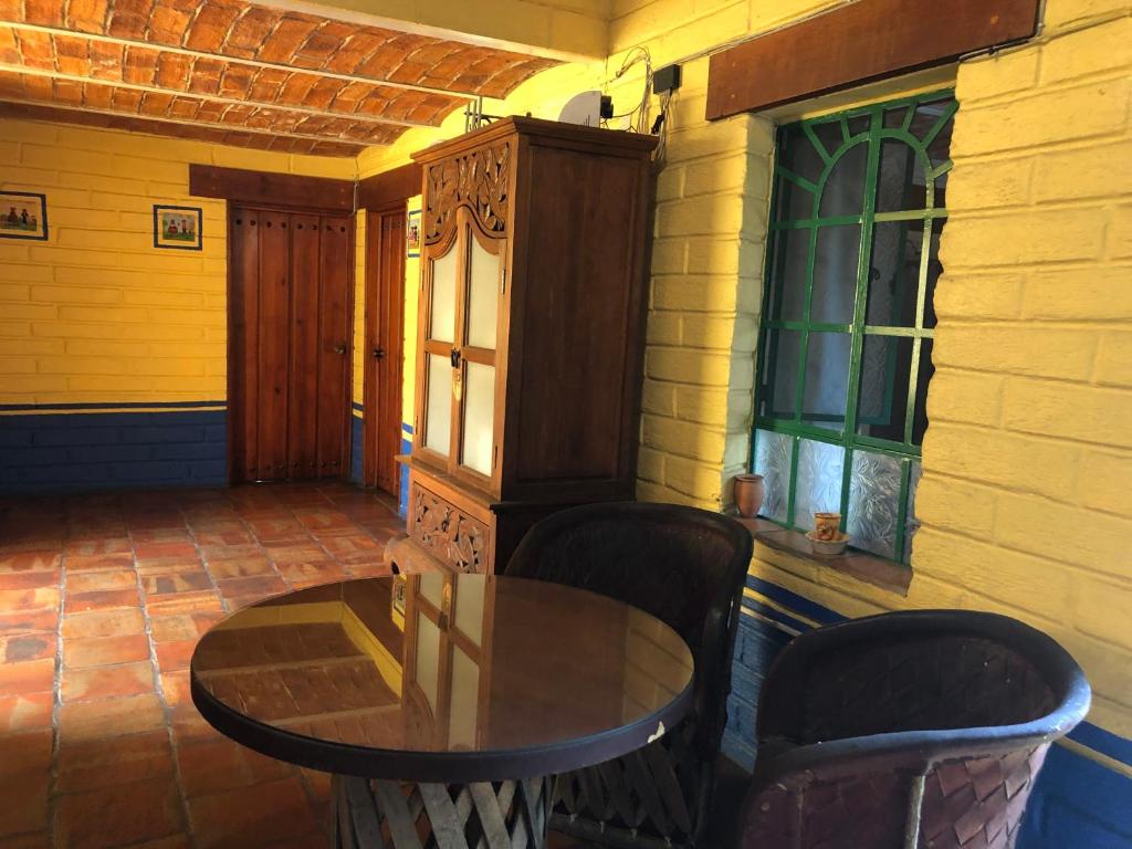 Posezení v ubytování Casa del Retoño