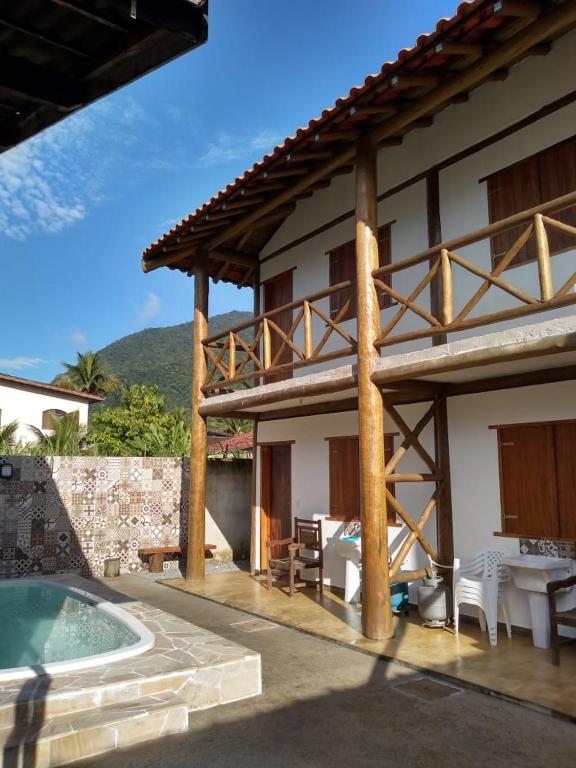  Chalé Rústico na Praia da Lagoinha